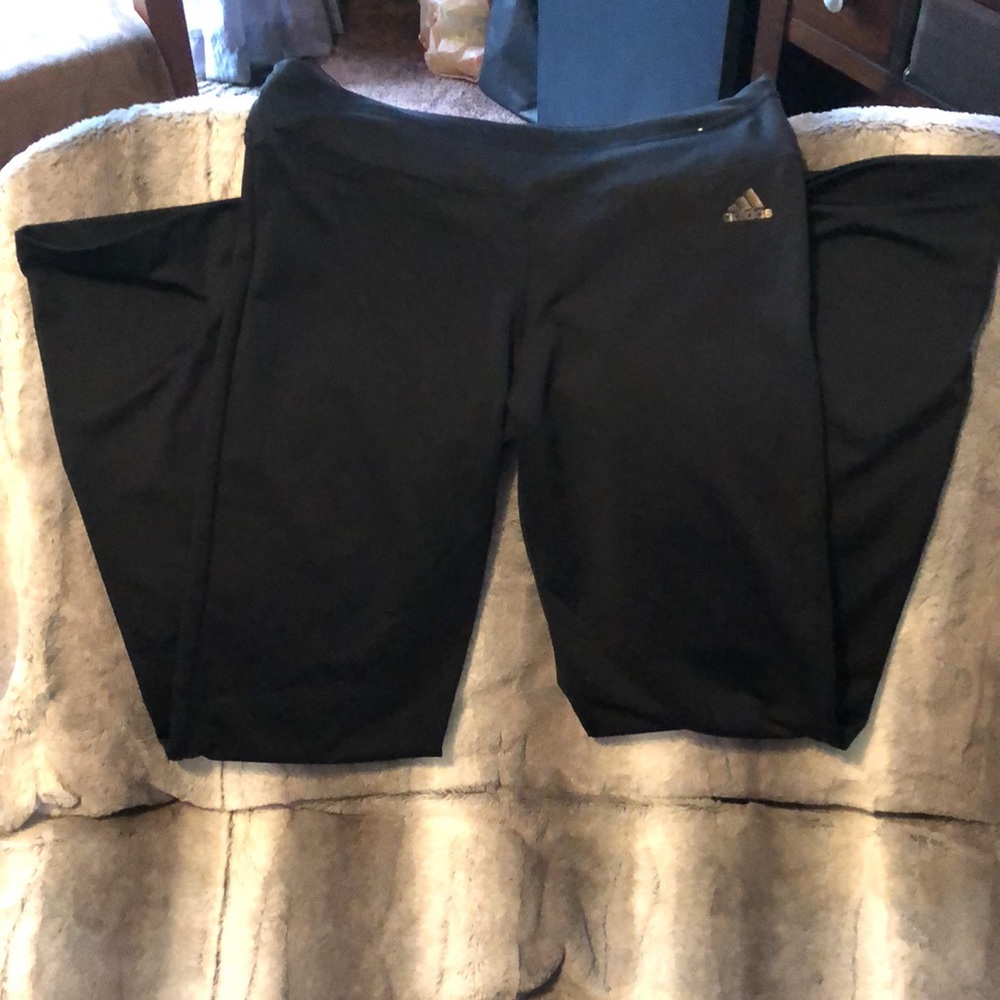 Adidas dri fit workout pants